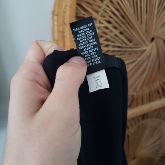 Alfani Swiss Dot Bell Sleeve Blouse - Picture 5 of 5